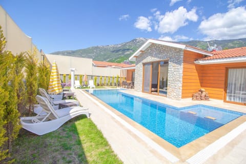 Patio, Swimming pool, sunbed