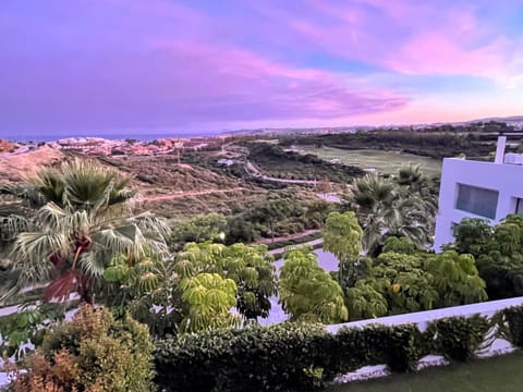 Spring, Golfcourse, Landmark view, Sea view, Sunset