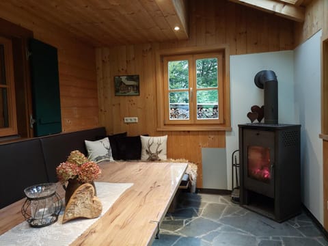 Seating area, Dining area, flat iron