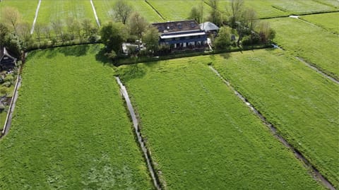 Property building, Natural landscape, Bird's eye view