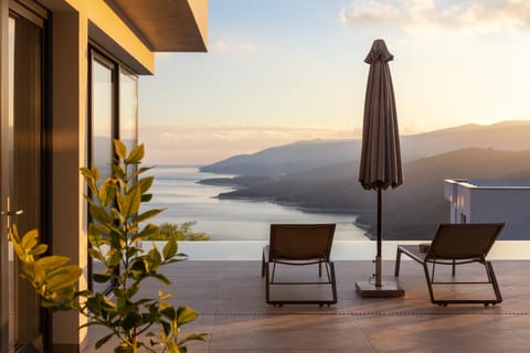 View (from property/room), Balcony/Terrace, Pool view, Swimming pool