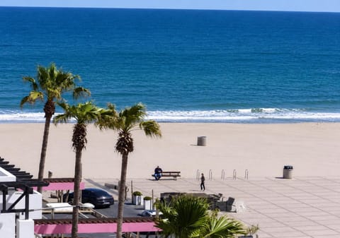 Beach, Landmark view, Sea view