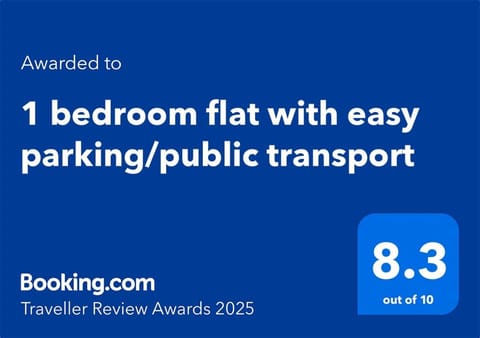 1 bedroom flat with easy parking/public transport Apartment in Dundee