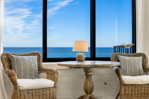 Natural landscape, Seating area, Sea view