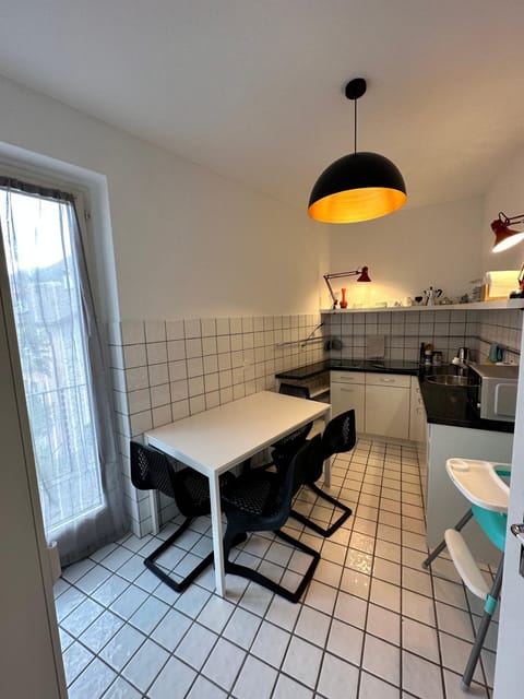 Balcony/Terrace, Kitchen or kitchenette, Dining area, Quiet street view