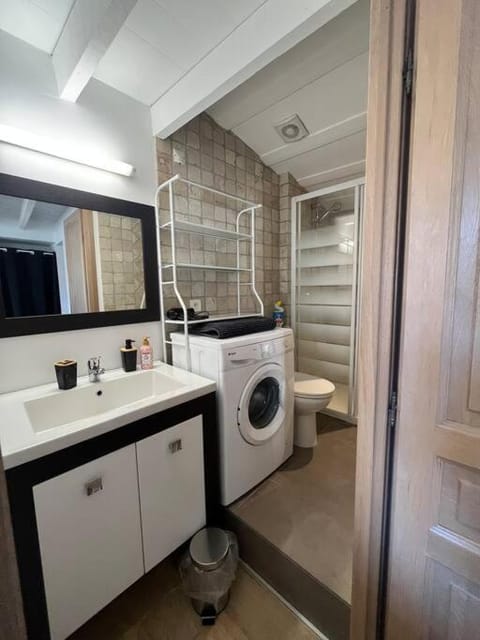 Shower, Toilet, Bathroom, washing machine