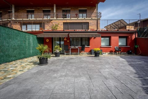 Property building, Patio