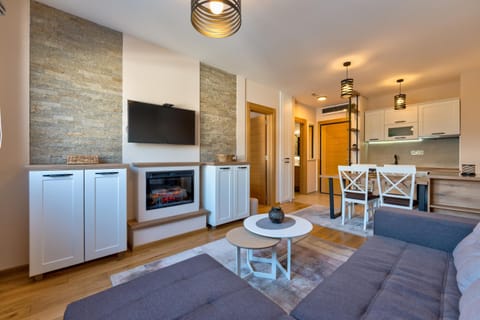 TV and multimedia, Kitchen or kitchenette, Living room, Seating area, Dining area, minibar, oven, pet friendly, stove