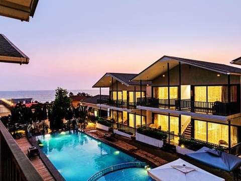 Sea view, Sunset