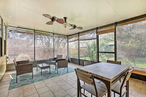 St Augustine Island Home with Patio, Walk to Beach! House in Butler Beach