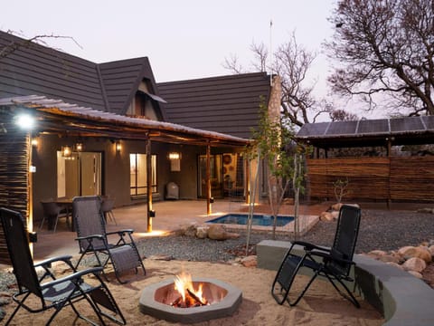 Property building, Patio