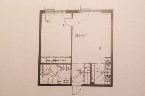 Alvar, Tilava uusi kaksio ydinkeskustassa 53 m2 Apartment in Finland