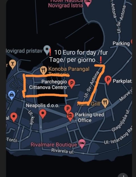 Alina centar Apartment in Novigrad