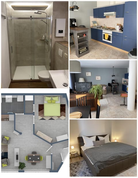 Property building, Bathroom, Kitchen or kitchenette, Area and facilities