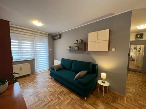 Living room, air conditioner