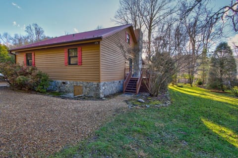 On The River House in Brushy Fork
