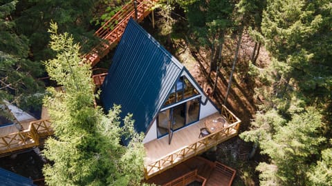 Property building, Natural landscape, Bird's eye view