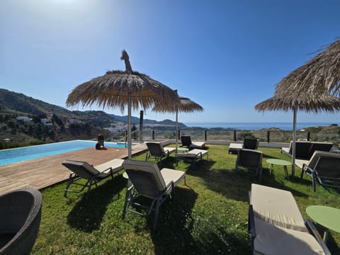 Natural landscape, Mountain view, Pool view, Sea view