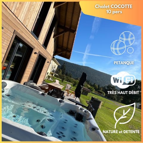 Chalet COCOTTE - pétanque, jacuzzi & baby-foot Chalet in Xonrupt-Longemer