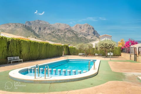 Natural landscape, Mountain view, Pool view, Swimming pool, Swimming pool