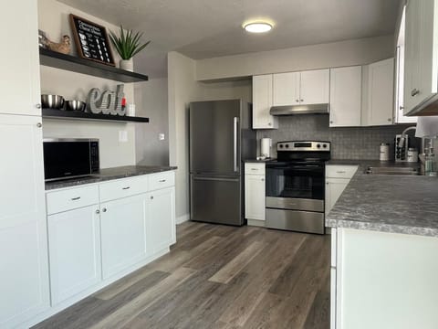 Kitchen or kitchenette, minibar, pet friendly, stove