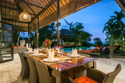 Patio, Garden, Seating area, Garden view, Pool view