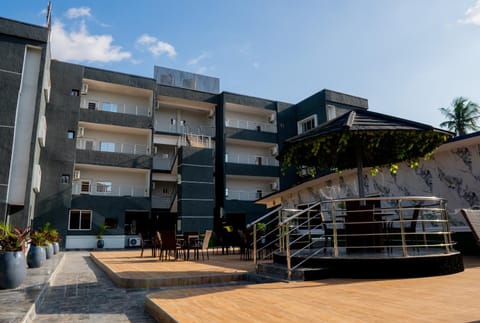 Property building, Day, View (from property/room), Balcony/Terrace, Swimming pool