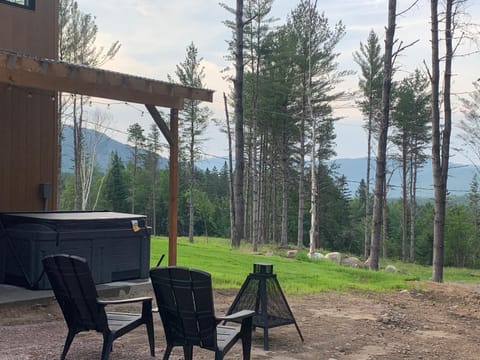 Patio, Natural landscape, Mountain view