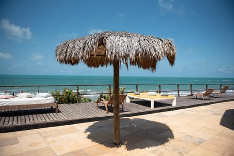 Sea view, sunbed