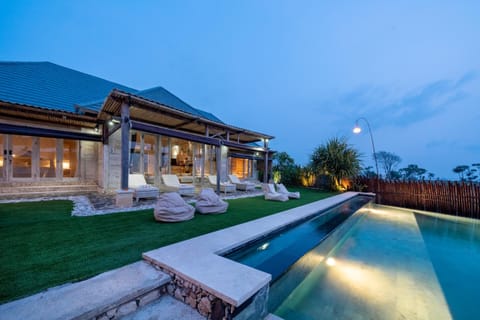 Night, Beach, Beach, Pool view