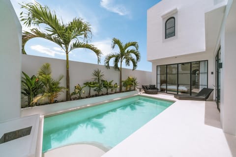 Property building, Patio, View (from property/room), Swimming pool, sunbed