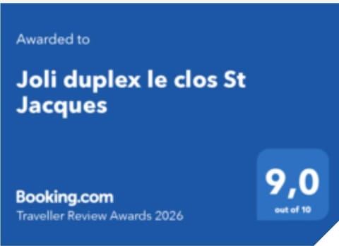 Joli duplex le clos St Jacques Apartment in Île-de-France