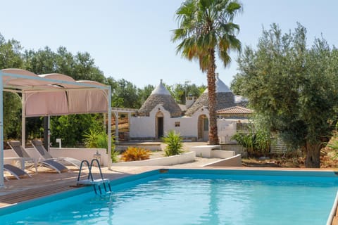 Property building, Summer, Swimming pool, sunbed