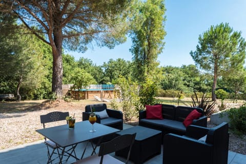 Patio, Garden, Balcony/Terrace, Garden view, Pool view