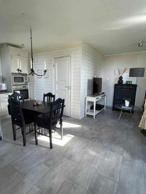 Living room, kitchen
