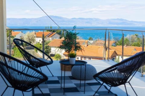 Natural landscape, View (from property/room), Balcony/Terrace, Sea view