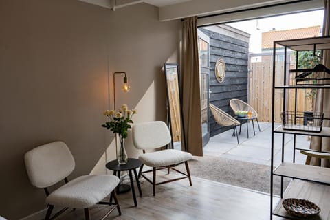 Garden, Living room, Seating area, Garden view