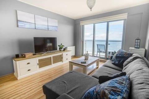 Living room, Seating area, Sea view
