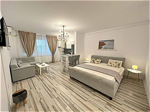 Bed, Living room, Photo of the whole room