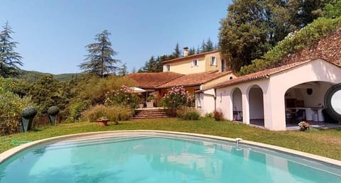 Property building, Patio, Garden, Garden view, Mountain view, Pool view, Swimming pool