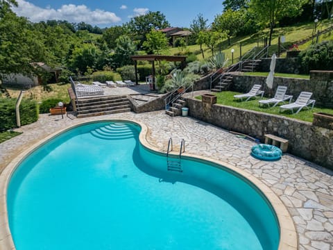 Garden view, Pool view, Swimming pool, sunbed