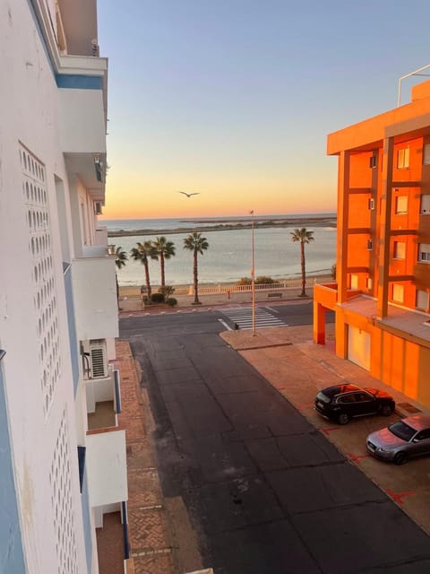 Property building, Balcony/Terrace, Sea view, Sunset