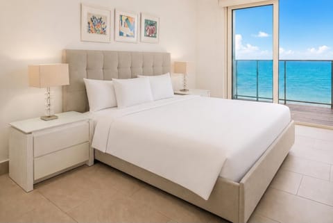 Bed, Natural landscape, Photo of the whole room, Beach, Bedroom, Sea view