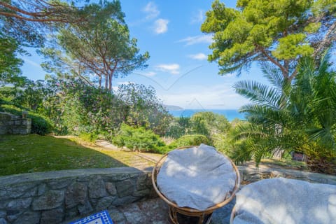 Natural landscape, Garden, Sea view
