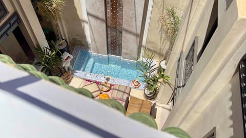 Patio, Pool view