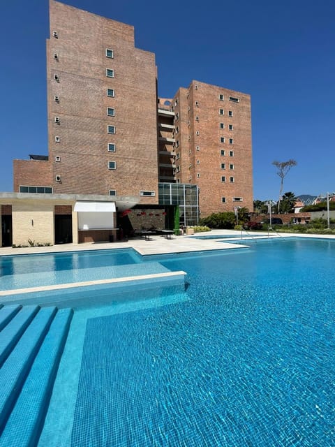 Property building, Pool view, Swimming pool