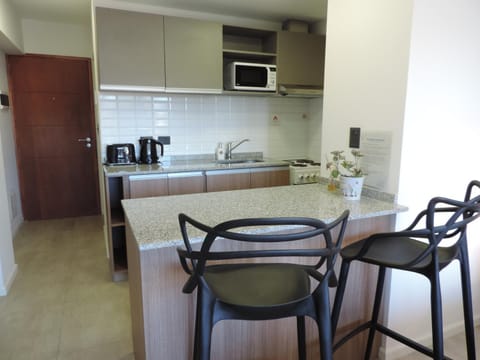 Kitchen or kitchenette, Dining area, oven, toaster