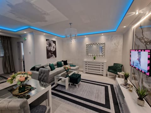 TV and multimedia, Living room, Photo of the whole room, Seating area, Dining area