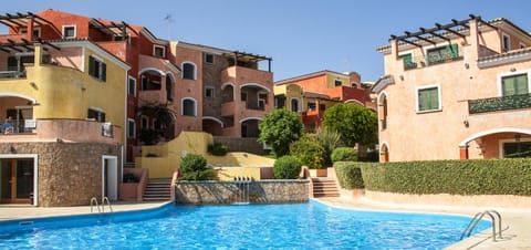 Property building, Pool view