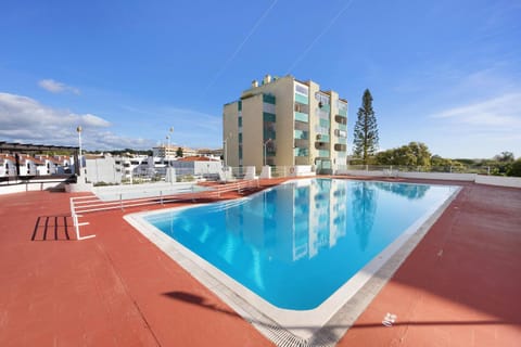 Property building, Living room, Swimming pool